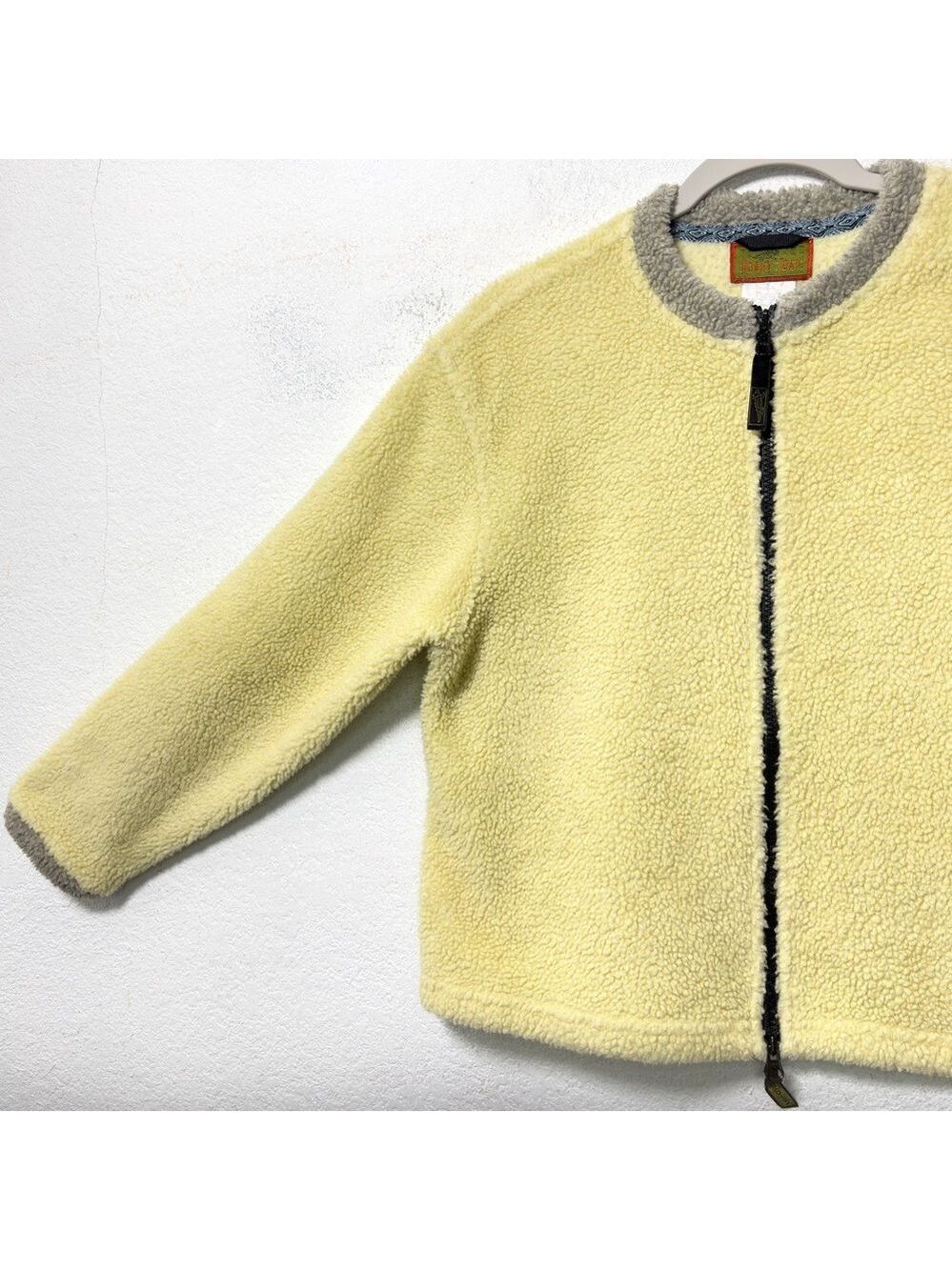 Vintage Horny Toad Euroshag Fleece Jacket M Earthy Gorpcore Granola Girl - Picture 15 of 16
